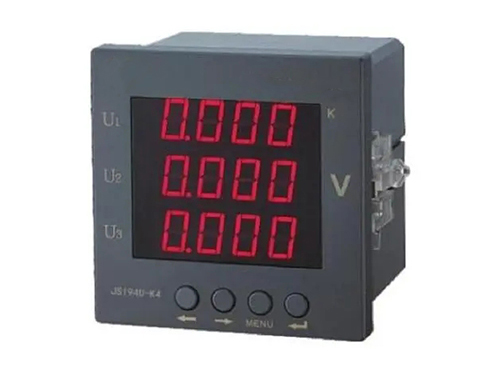 Digital three-phase voltmeter